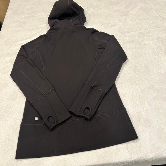 Lululemon black stride jacket hooded women 4 - Picture 6 of 6